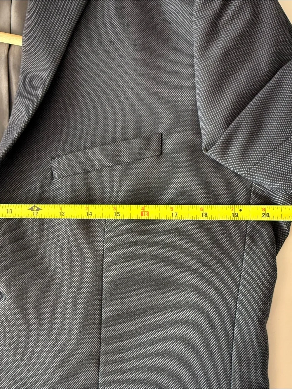 Men’s Skinny Fit Gray H&M Suit 44R Jacket And 36R Pants